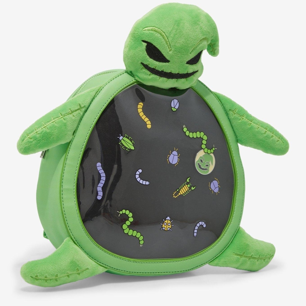 Green Plush Reptile Backpack